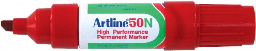 Artline Permanent marker 50N rood