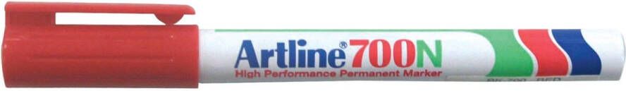 Artline Viltstift 700 rond 0.7mm rood