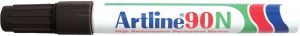Artline Viltstift 90 schuin 2-5mm zwart