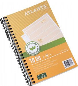 Atlanta by Jalema notitieboekje To Do &apos;Summer&apos; ft 125 x 195 mm 200 bladzijden pak van 2 stuks
