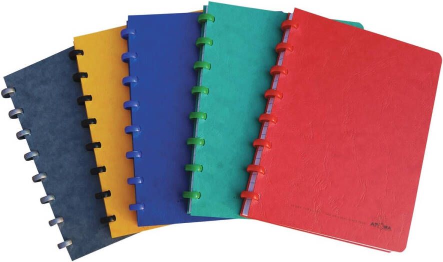 Atoma Classic schrift ft A5 144 bladzijden gelijnd geassorteerde kleuren