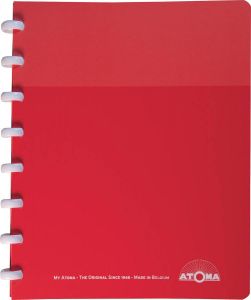 Atoma My Creative schrift ft A5 144 bladzijden commercieel geruit geassorteerde kleuren