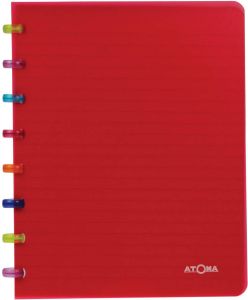 Atoma Tutti Frutti schrift ft A5 144 bladzijden gelijnd geassorteerde kleuren