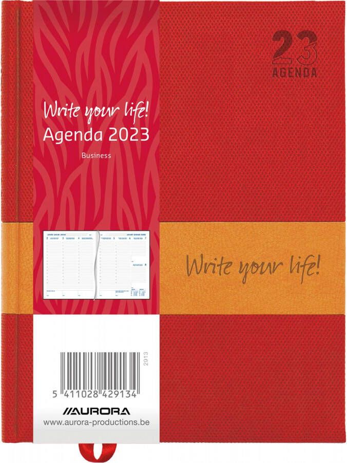 Aurora Business 29 Write your life geassorteerde kleuren 2023