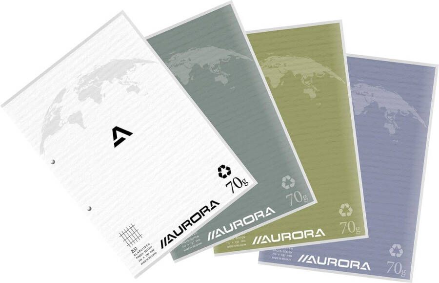 Aurora cursusblok A4 70G commercieel 100 vel