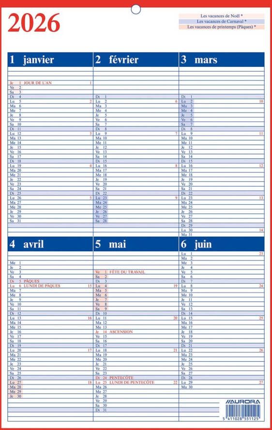 Aurora Memento 10 Franstalig 2024 50 stuks - Foto 2