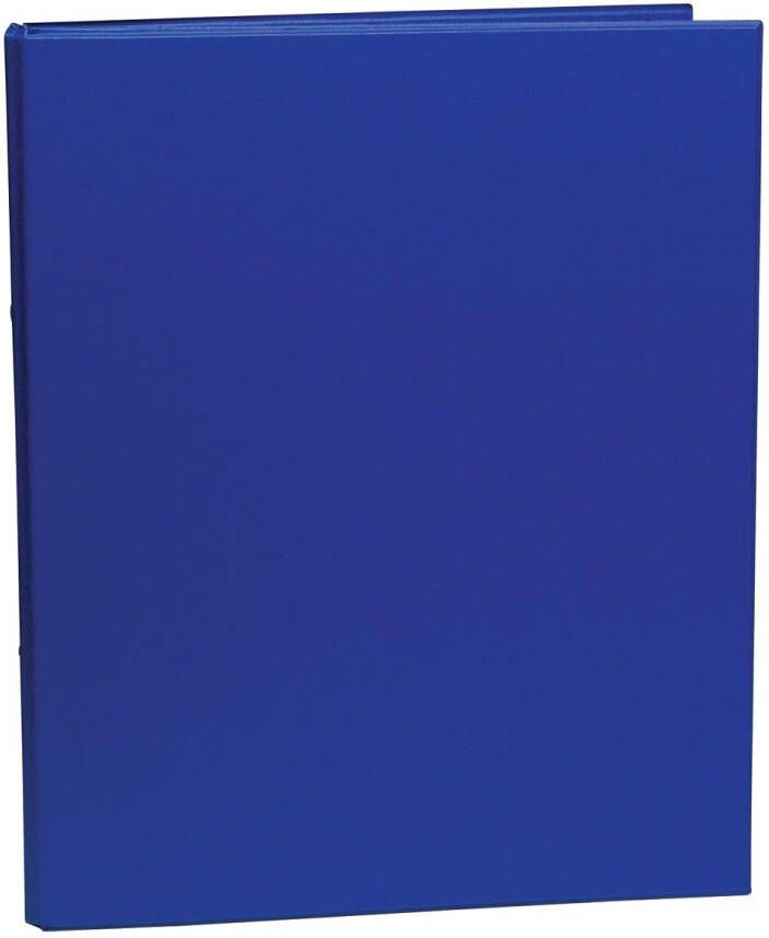 Aurora Ringmap voor ft A4 2 ringen van 25 mm uit PVC blauw