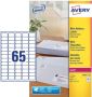 Avery L7651-25 mini adresetiketten ft 38 1 x 21 2 mm (b x h) 1.625 etiketten wit - Thumbnail 3