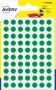 Avery PSA08V ronde markeringsetiketten diameter 8 mm blister van 490 stuks groen - Thumbnail 1