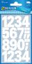 Avery Zweckform Avery Etiketten cijfers en letters 0-9 groot 2 blad wit waterbestendige folie - Thumbnail 1