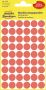 Avery Zweckform Avery Ronde etiketten diameter 12 mm rood 270 stuks - Thumbnail 1