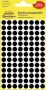 Avery Zweckform Avery Ronde etiketten diameter 8 mm zwart 416 stuks - Thumbnail 1