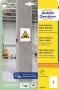 Avery Zweckform Avery sterk klevende papieren etiketten ft 210 x 297 mm pak van 20 etiketten - Thumbnail 1