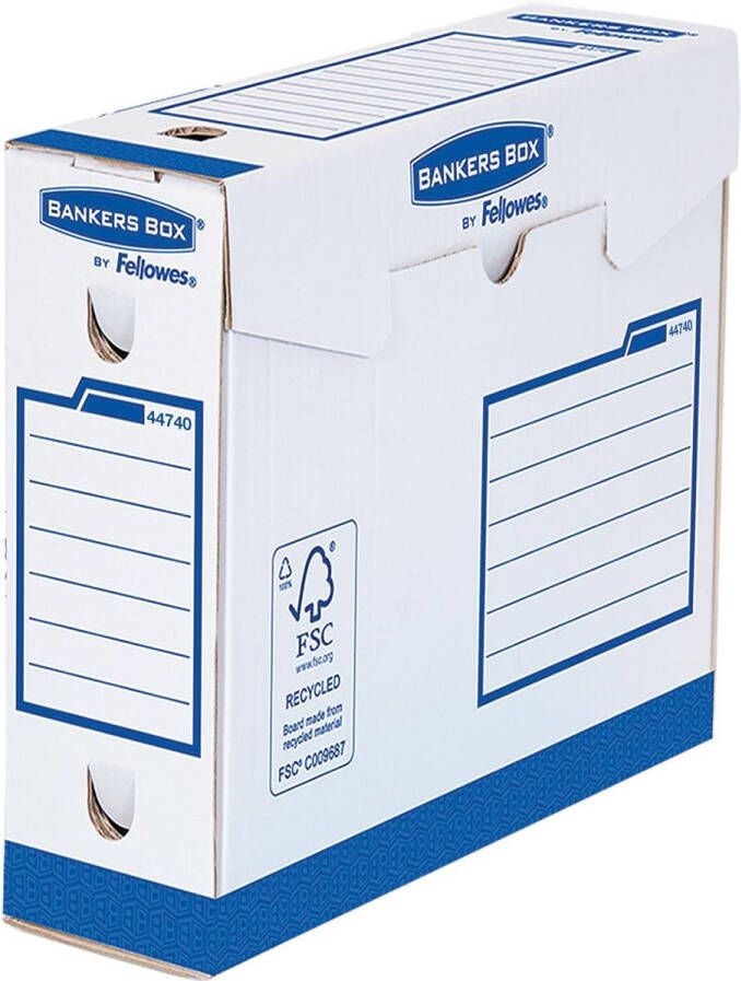 Bankers Box Basic archiefdoos Heavy Duty binnenft: 7 5 x 24 4 x 33 cm (b x h x d)