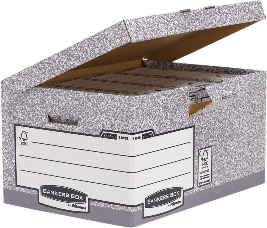 Bankers Box Fellowes Containerdoos Flip Top Maxi