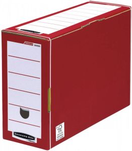 Bankers Box premium transfer archiefdoos ft 12 7 x 25 4 x 35 9 cm rood