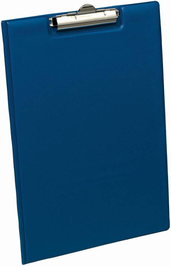 Bantex Klembordmap met klem en penlus donkerblauw