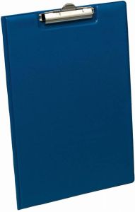 Bantex Klembordmap met klem + penlus donkerblauw