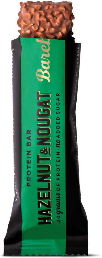 Barebells reep Original Hazelnut & Nougat 55 g pak van 12 stuks