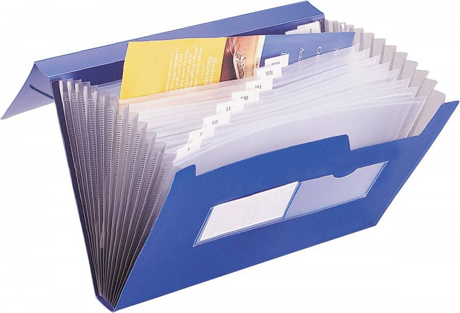 OfficeTown 5 Star voorordner ft A4 blauw 13 vakken