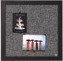 Bi-Office Bisilque Notitiebord Black Shadow lichtgrijs - Thumbnail 1
