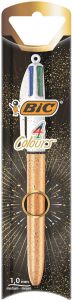 Bic 4 Colours Frozen balpen 0 32 mm 4 klassieke inktkleuren op blister