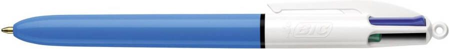 Bic 4 Colours Original 4-kleurenbalpen 0 32 mm klassieke inktkleuren lichaam blauw