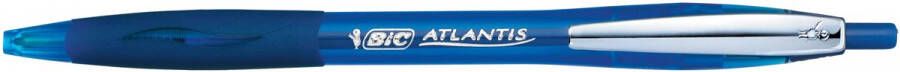 Bic balpen Atlantis Soft 1 mm blauw