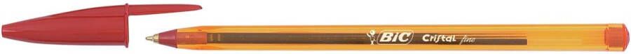 Bic balpen Cristal Fine rood
