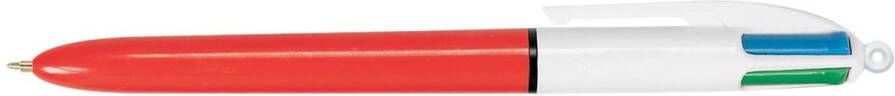 Bic Colours Original Fine 4-kleurenbalpen fijn klassieke inktkleuren oranje met EAN code