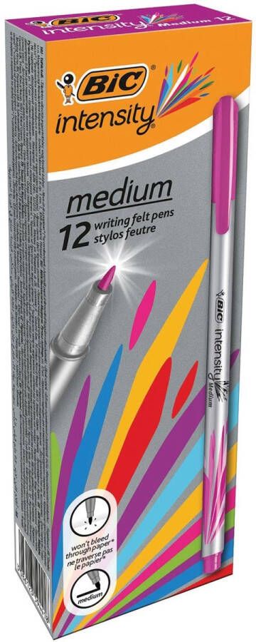 Bic fineliner Intensity medium fuchsia