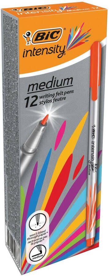 Bic fineliner Intensity medium oranje