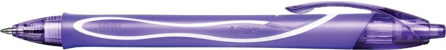Bic Gel-ocity Quick Dry gelroller paars