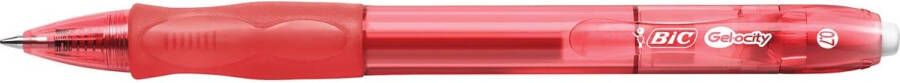 Bic Gelschrijver Gel-ocity medium rood