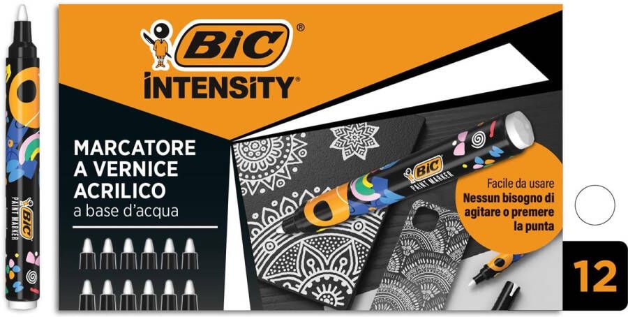 Bic Intensity paintmarker wit
