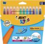 Bickids Viltstift Bic 219 kid couleur 1131 assorti breed etuiÃƒÆ 12st - Thumbnail 1