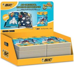Bic Kids kleurboek Drawy Book display met 20 stuks