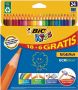 Bic Kids kleurpotloden ECOlutions Evolution ophangdoosje met 18 + 6 gratis - Thumbnail 1