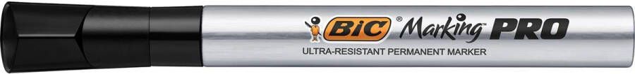 Bic markeerstift Marking Pro beitelpunt zwart