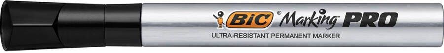 Bic markeerstift Marking Pro ronde punt zwart