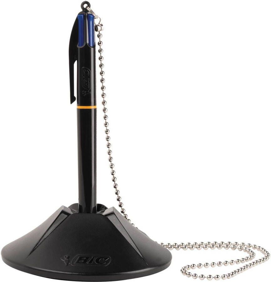 Bic Baliebalpen pen-desk met ketting zwart