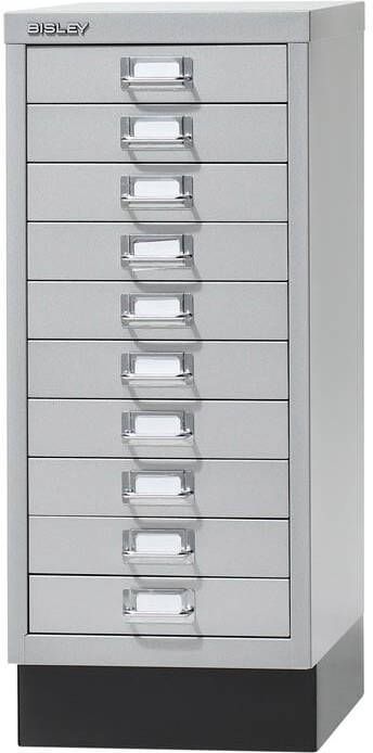 Bisley ladekast ft 67 x 27 9 x 40 8 (h x b x d) 10 laden grijs