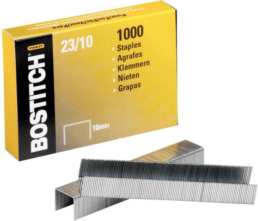 Bostitch nietjes 23-10-1M 10 mm verzinkt voor PHD60 B310HDS HD-23L17 00540