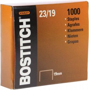 Bostitch nietjes 23-19-1M 19 mm verzinkt voor 00540