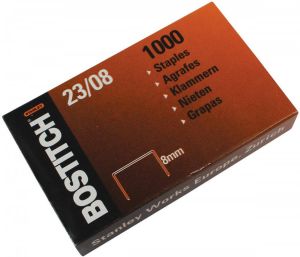 Bostitch nietjes 23-8-1M 8 mm verzinkt voor PHD60 B310HDS HD-23L17