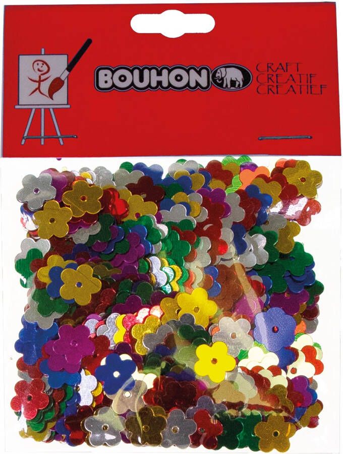 Bouhon confetti bloem assorti blister van 15 g