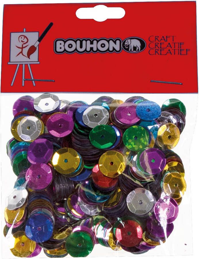 Bouhon confetti kuipje assorti blister van 20 g