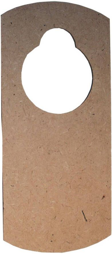 Bouhon deurplaatje ft 19 X 8 4 X 0 3 cm pak van 10 stuks