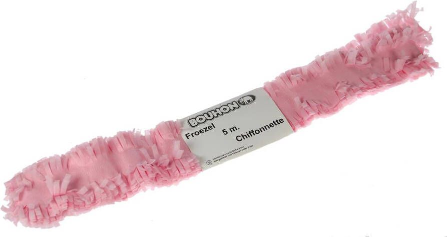Bouhon froezelpapier roze