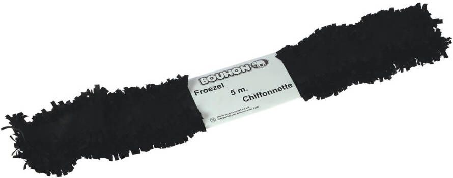Bouhon froezelpapier zwart